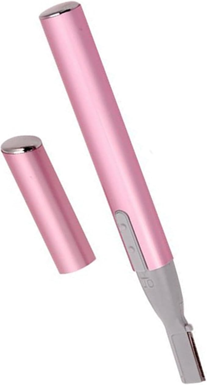 Electric Eyebrow Trimmer Women Precision Face Razors Battery Operated Small Facial Hair Remover Shaver Epilator for Face Neck Fuzz Lips Body Arms Leg, Eyebrow Trimmer, Facial