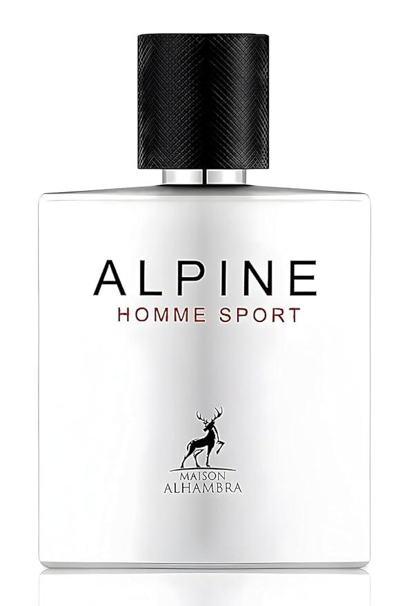 Lattafa ALHAMBRA ALPINE HOMME SPORT EAU DE PARFUM 100ml | LUXURY LONG LASTING FRAGRANCE | PREMIUM IMPORTED FRAGRANCE SCENT FOR MEN AND WOMEN | PERFUME GIFT SET | ALL OCCASION (Pack of 1)