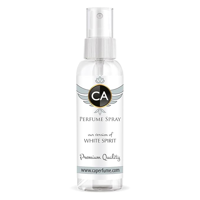 CA Perfume Eco Refill Impression of White Spirit For Women Eau de Parfum Spray Atomizer Bottle 2 Fl Oz/60ml-X1
