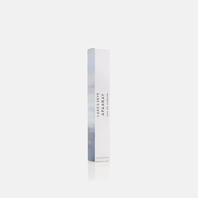 Lake & Skye Apaaray Eau de Parfum Travel Spray, Long Lasting, 0.5 fl oz (15ml) - Amber, Warm Fig, Sandalwood, Floral, Vegan, Paraben-Free, Cruelty-Free