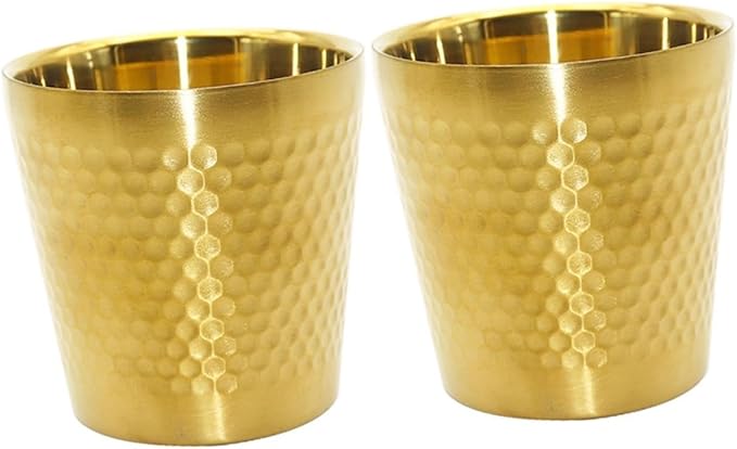 DOITOOL 2pcs Stainless Steel Shaving Bowl for Men Foaming Vessel for Daily Use Resistant Easy to and Personal Grooming Tool