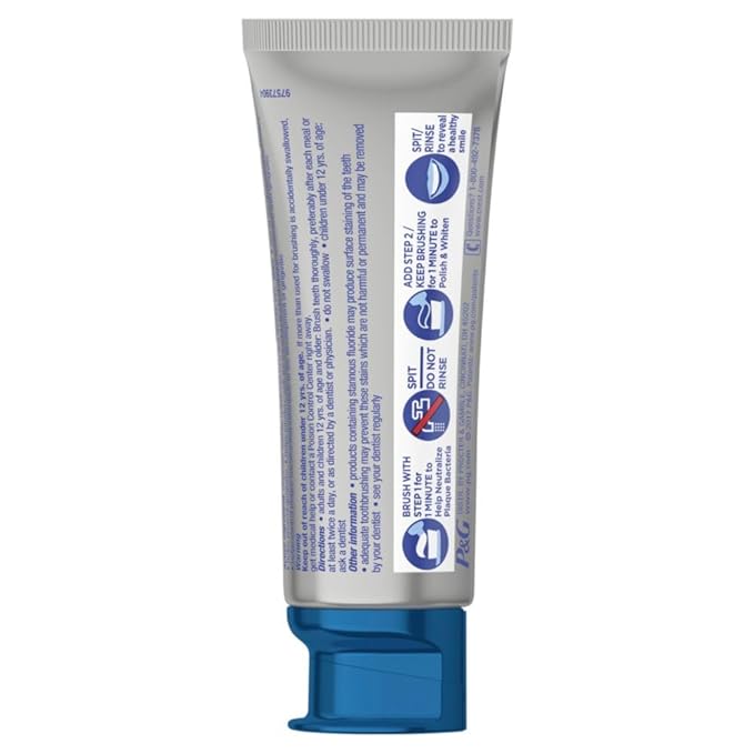 Crest Pro-Health Gum Detoxify + Whitening Two- Step Toothpaste, 4.0 and 2.3 oz