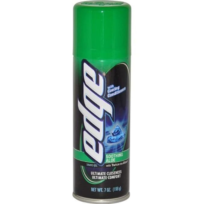 Edge Shave Gel Soothing Aloe 7 oz (Pack of 4)