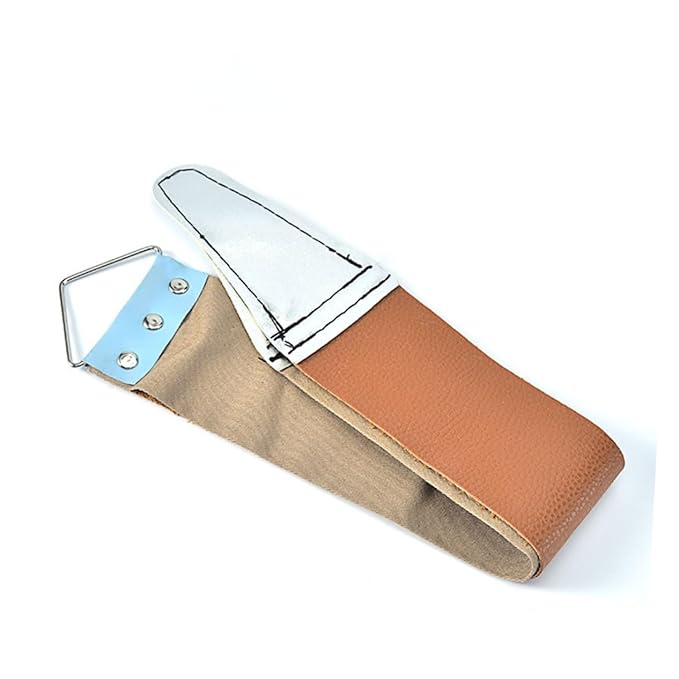 BESTYASH 2pcs Manual Strop Tools for Precision Sharpening Dual-sided Strop for Straight Father Day Random
