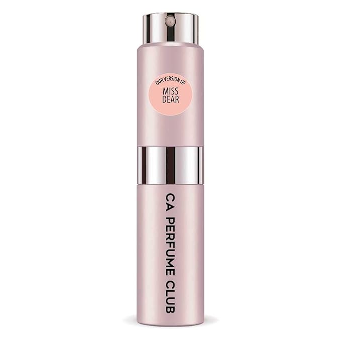 CA Perfume Impression of Miss Dear for Women Chypre Floral Scent Long Lasting Perfumes for Women Eau De Parfum Travel Size Refillable Atomizer Spray 0.27 Fl Oz 8ml