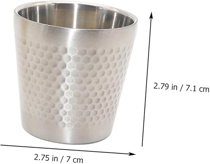 DOITOOL 1pc Stainless Steel Shaving Bowl for Men Foaming Bowl for Shaving Simple Design for Home Travel Use