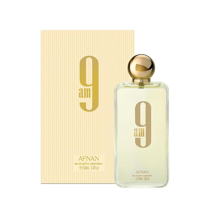 Afnan 9 AM Unisex Eau De Parfum, 3.4 Fl. Oz