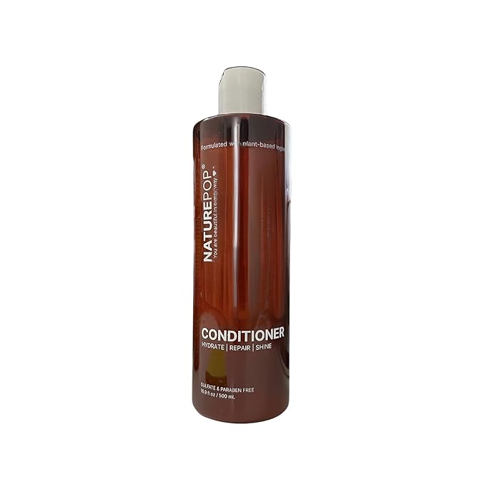 Black Garlic Hair Loss Conditioner by Naturepop - Prevents Hair loss, Stimulates growth and Relieves itchy scalp 16.9 fl oz/ 500 mL Made in Korea