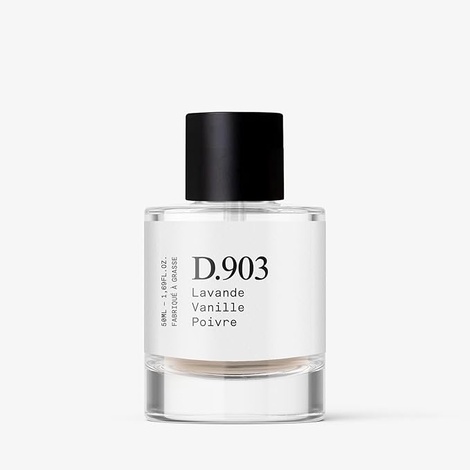 – D.903 – Eau de Parfum Inspired by Y.S.L L.a N.uit de L’H.omme, Made in Grasse, Long-Lasting Perfume for Men, Pepper & Lavender, Vegan, Clean Ingredients – Spray 50 ml | 1.7 fl. oz.