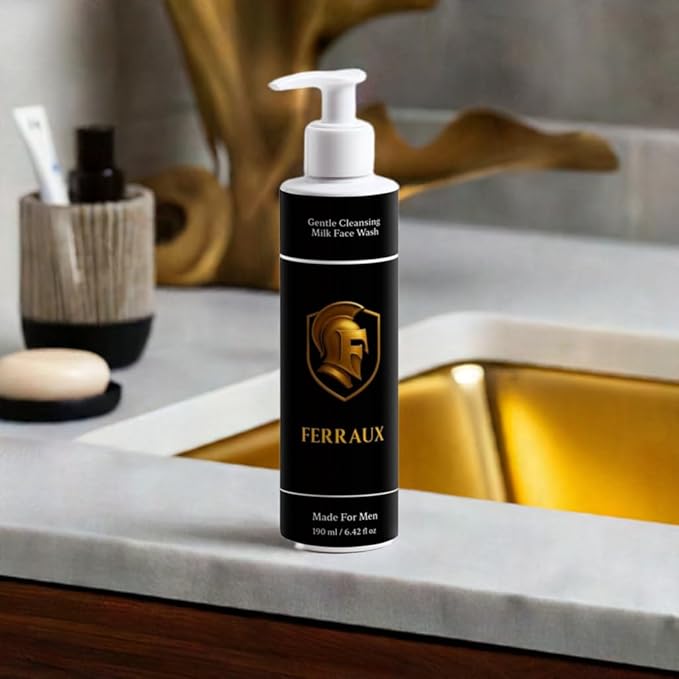 Ferraux Gentle Cleansing Milk Face Wash For Men