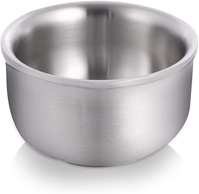 Cumberbatch Stainless Steel Shaving Bowl For Men, Men's Shaving Soap Bowl