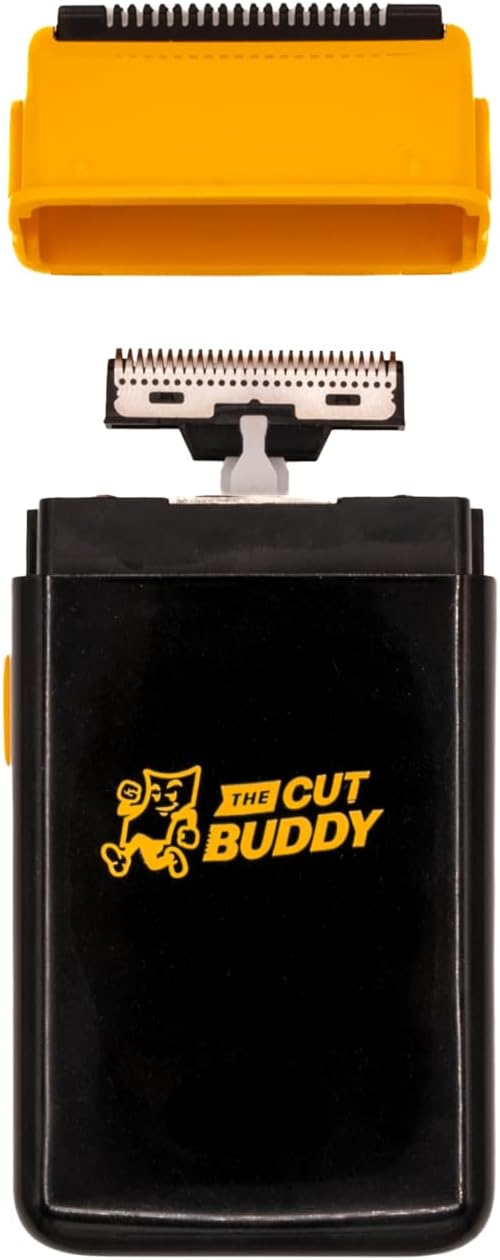 Shave Buddy Replacement Foil Shaver Head for Electric Face & Head Shaver, Long-Hair Trimmer, Hypo-Allergenic, 1 Count, The Cut Buddy