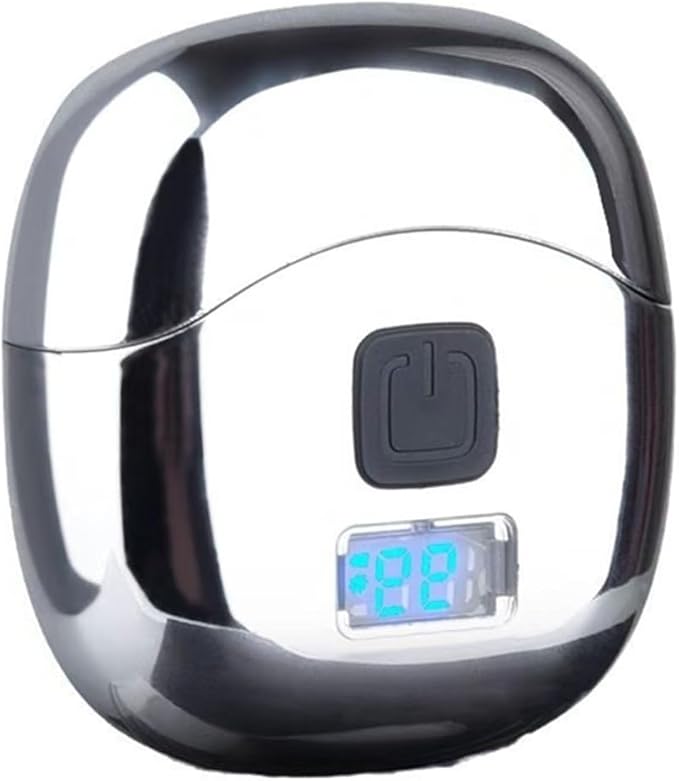 Electric Shaver Men Mini Size, Compact Electric Razor with Type-C Fast Charge, Double Mesh Blade, Washable Head, LED Power Display, Portable for Travel