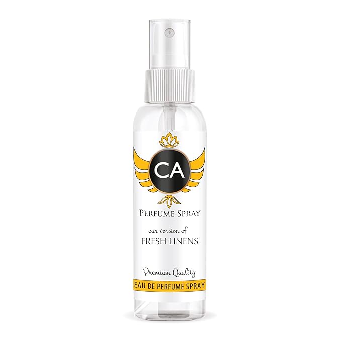 CA Perfume Eco Refill Impression of Fresh Linens for Unisex Floral Long Lasting Fragrance Eau De Parfum 2 Fl Oz 60ml
