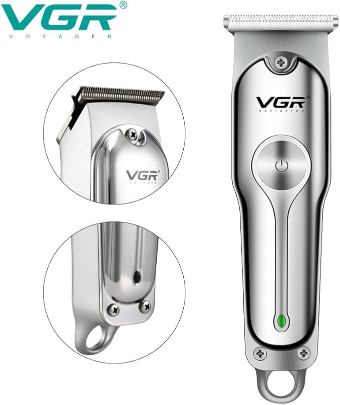Men's Groin & Body Hair Trimmer – 4 Interchangeable Heads, USB-C Fast Charging, Wet/Dry Use, Precision Design for Sensitive Areas & Full Body Grooming