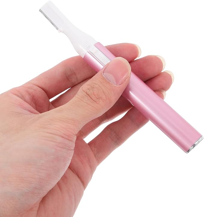 minkissy Women Electric Eyebrow Trimmer Facial Hair Remover Lightweight Portable Electric Razor for Precise Shaping and Body Hair Grooming