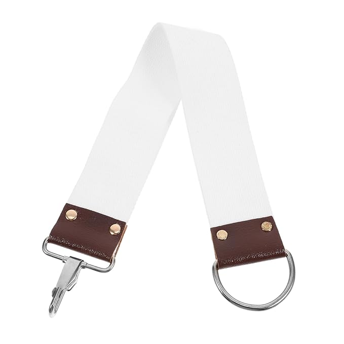 ERINGOGO Double Layer Canvas Razor Strop Sharpening Strap for Professional Barber Polishing Tool for Straight Razor Shaving Sturdy and Easy to Use