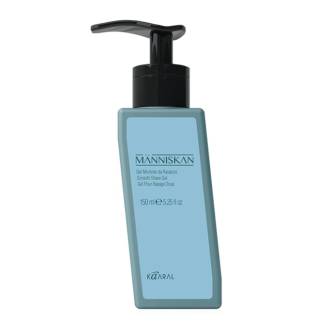 Människan Smooth Shave Gel, 150ml - Soft, Transparent Gel with Plant Extracts for a Comfortable, Precision Shave