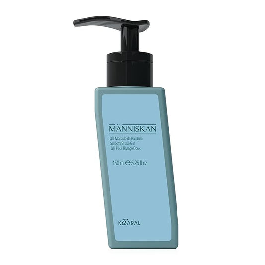 Människan Smooth Shave Gel, 150ml - Soft, Transparent Gel with Plant Extracts for a Comfortable, Precision Shave