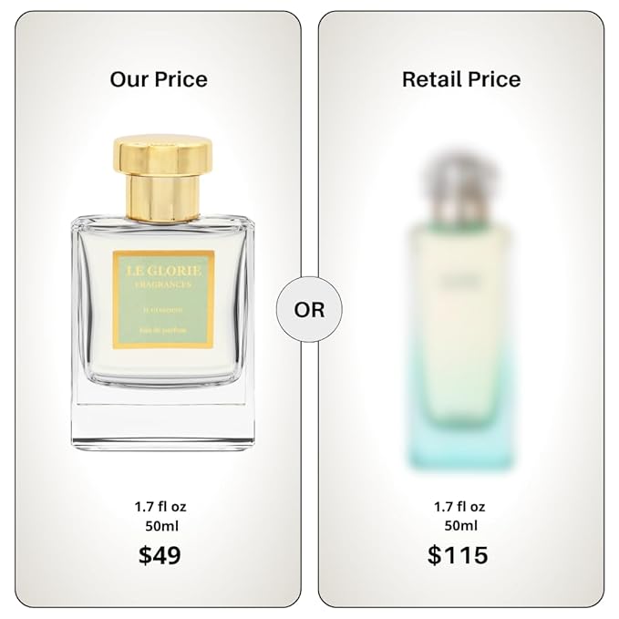 Inspired by He.rmes Un Jardin sur le Nil, Il Giardino EDP, Long Lasting 12-14 Hours Perfume Spray for Women, Unisex, All Skin Types - 1.7 Fl oz 50ml