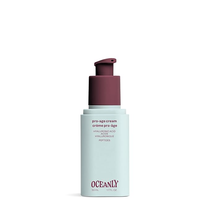 ATTITUDE Anti Aging Face Cream, With Hyaluronic Acid, Peptides & Ceramides, For Wrinkles & Fine Lines, Fragrance Free Skincare, Dermatologically Tested, For Women & Men, EWG Verified, Vegan, 1.7 Fl Oz