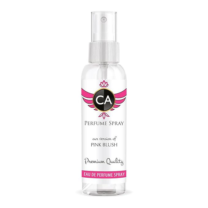 CA Perfume Eco Refill Impression of Pink Blush For Women Eau de Parfum Spray Atomizer Bottle 2 Fl Oz/60ml-X1