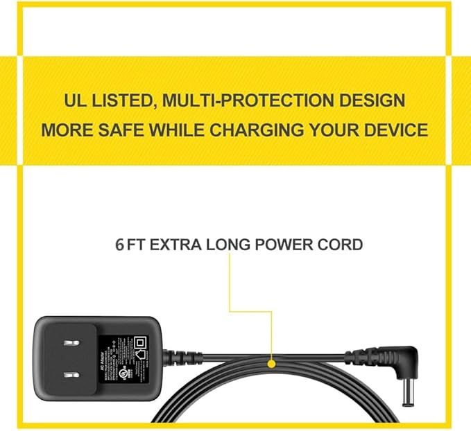 4V AC Adapter Power Cord for WAHL Trimmer 9880L 9865 9854L 9860 9876 Groomer Clipper Charger Power Supply with UL Listed 9880-100 Power Adapter for WAHL Cordless Shaver Razor Compatible 4.2V