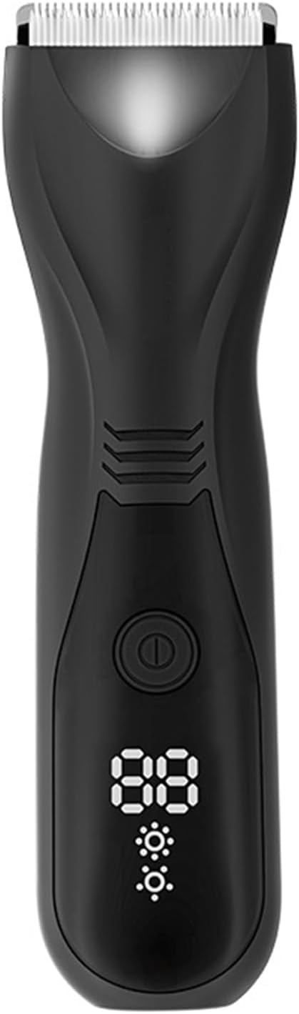 Groin Hair Trimmer Electric for Men Pubic for Pubic/Body/Groin Grooming Groomer Rechargeable Groomer