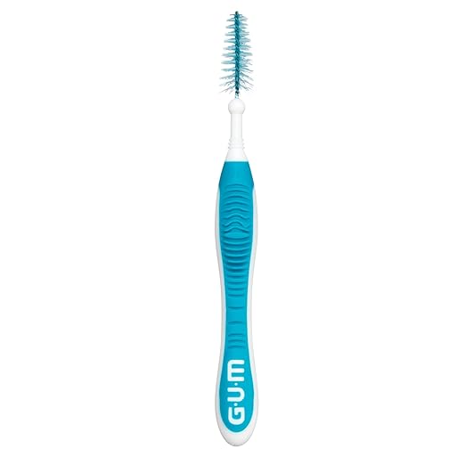 GUM Proxabrush Go-Betweens - Wide - Interdental Brushes - Soft Bristled Dental Picks for Plaque Removal Health - Safe for Braces & Dental Devices, 10 Count (Pack of 6)
