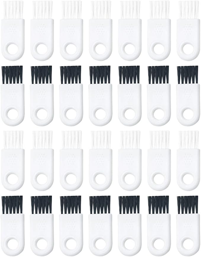 30pcs Electric Shaver Brush Mustache Trimmer Cleaner Brush for Women Razor Duster Facial Razor Cleaning Tool Mini for