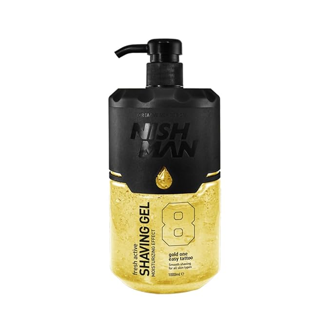Nishman Fresh Active Shaving Gel 8 GOLD ONE