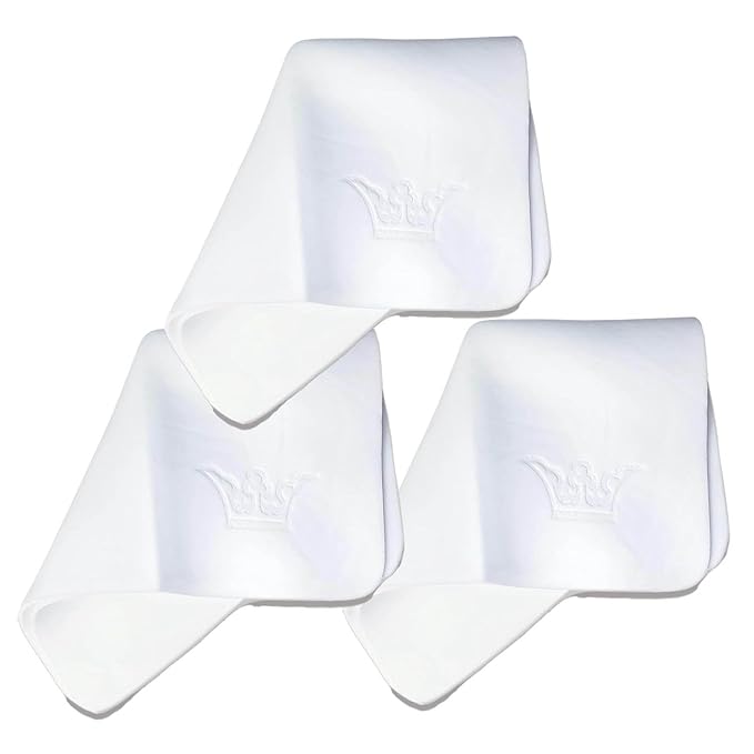 Gunilla Super Shammy Professional Facial Cloth 3-Pack – Ultra Soft 9x9 Reusable Makeup Remover & Face Cleansing Cloths, Sustainable, Machine Washable