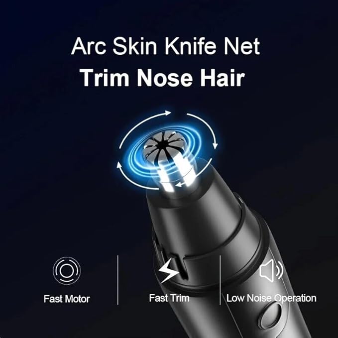 Ear and Nose Hair Trimmer Clipper - Professional Painless Eyebrow & Titanium MAX Personal Trimmer