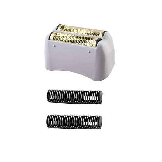 Foil Shaver Replacement Fit for Andis Model TS-1 TS-2 17150 17200 17235 Pro Foil Shaver, Replaces #17155 17160 17280 Foil and Blades -Profoil Lithium Shaver Head Parts- Hypoallergenic Gold Foil-1 Pack