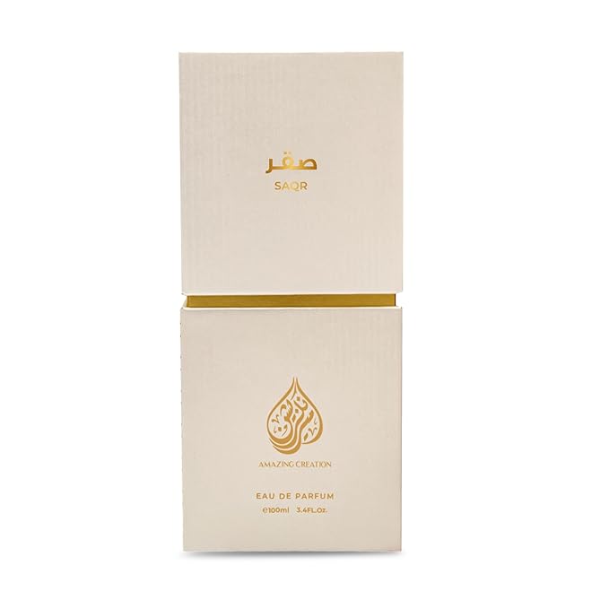 Amazing Creation Saqr Eau de Parfum for Men, 3.4 fl oz / 100ml