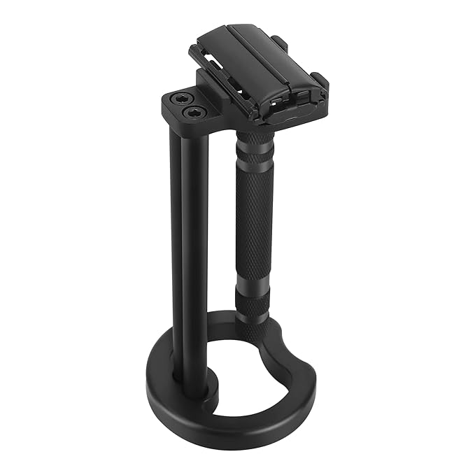 SANWA Deluxe Razor Holder Stainless Shaving Razor Stand,Dad Gifts,Boyfriend Gifts,Husband Gifts for Him