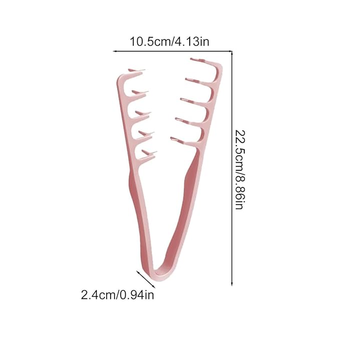 2PCS Volumizing Combs for Men | The Ultimate Duo for Textured Styles, Fringe & Salon Volume