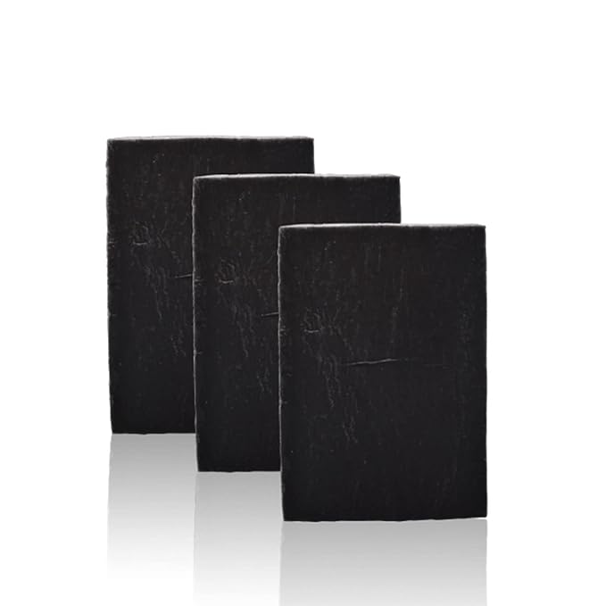 Brickell Men's Purifying Charcoal Soap Bar for Men (3 Pack), Natural and Organic, Exfoliating Bar Soap Handmade with Activated Charcoal and Peppermint Scented, 5 Ounce Bar (3 Pack)