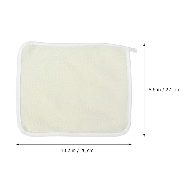 Healifty 15pcs Exfoliating Wash Cloth for Skin Care Bath Cloths Quick Drying for Exfoliating Dead Skin and Daily Use Shower
