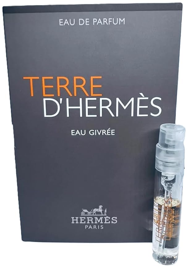 Hermes Terre D'Hermes Eau Givree Eau de Parfum Vial Spray for Men, 2.0 ml/0.06 oz