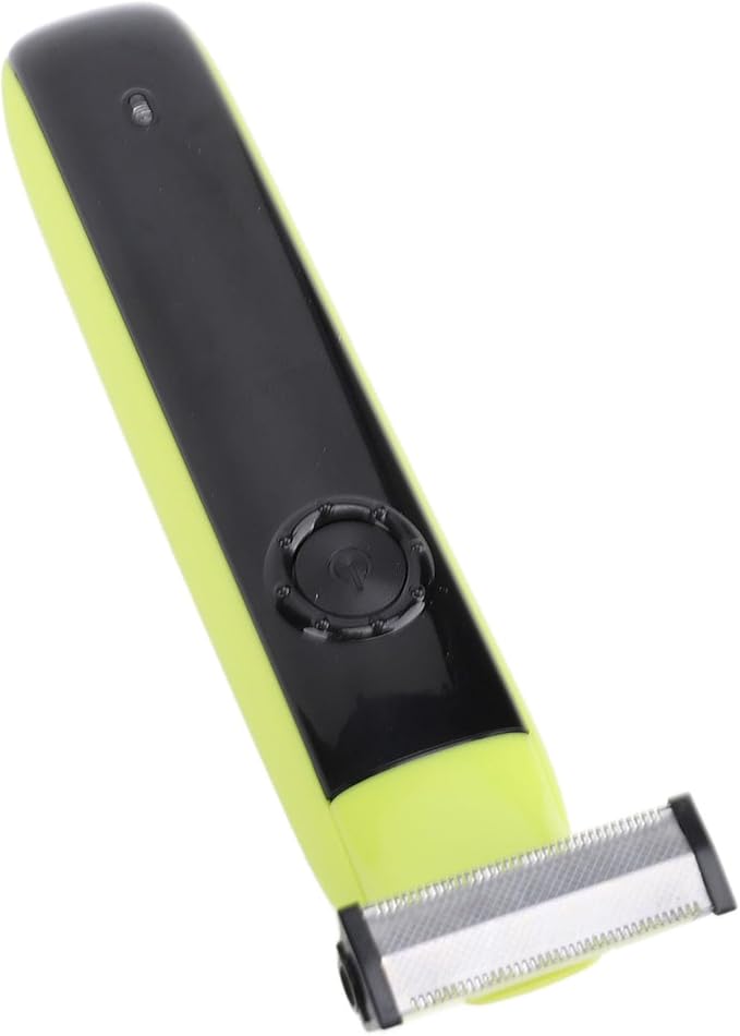 Electric Body Hair Trimmer, Men Grooming Kit with 4 Guard Combs, Non Slip Handle, Great Control in Shower and Anywhere for Men