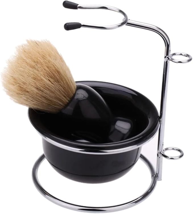 MERRYHAPY Plastic Shaving Bowl Unbreakable Shaving Mug for Smooth Lathering Lightweight Easy to Use