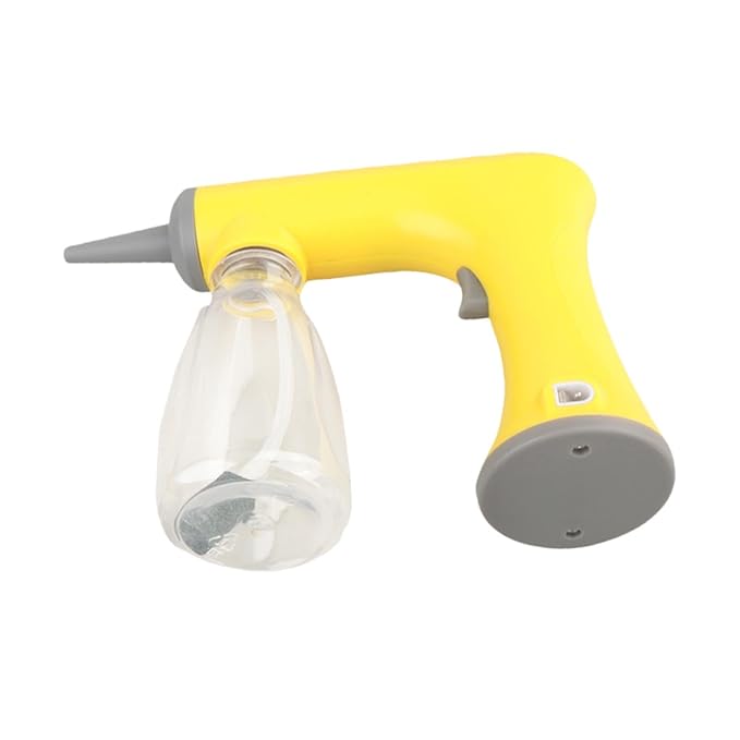 Perming Foaming Machine Lather Maker Hot Lather Machine USB Charging for Barber Shop, yellow