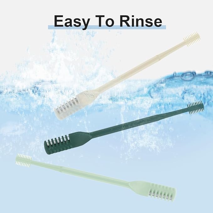 Nasal Hair Cutter, 2025 New Portable Manual Nose Hair Knife, Nasal Hair Trimmer for Men Women, 360 Rotating Nose Hair Removal Tool Travel Essential Halloween Christmas Gifts (Green, 12 Pcs)