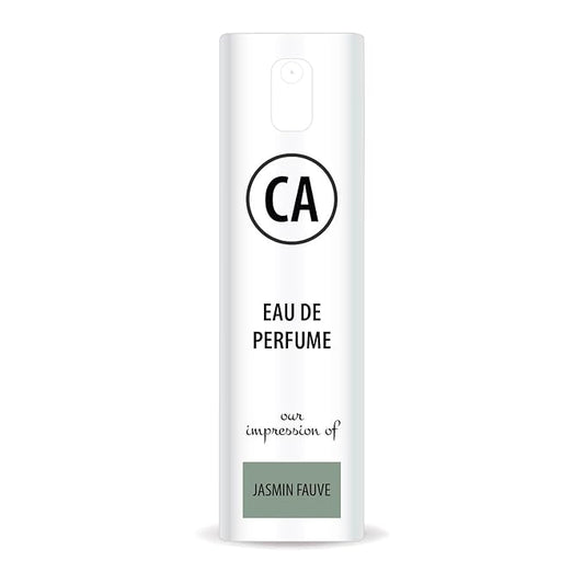 CA Perfume Impression of Jasmin Fauve Unisex Eau De Parfum Floral Scent Long Lasting Unisex Fragrance Travel Size TSA Ready for Day and Night Wear 0.33 Fl Oz 10ml
