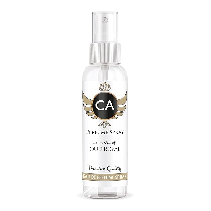 CA Perfume Eco Refill Impression of Oud Royal for Unisex Amber Woody Long Lasting Fragrance Eau De Parfum 2 Fl Oz 60ml