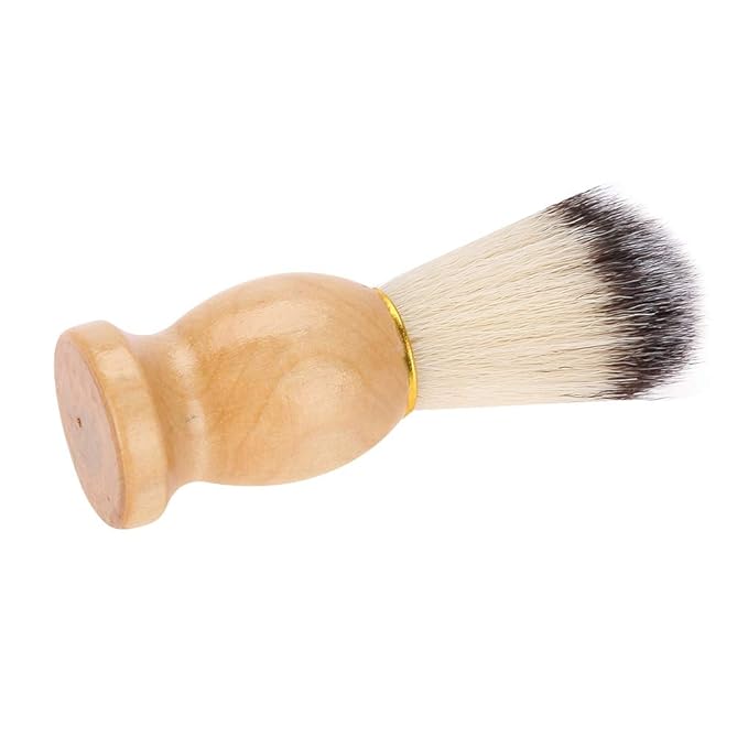 Beard Brush For Men Mens Shaving Brush,Shaving Brush Men,Fashionable Practical Shave Brush Travel Shaving Brush Shave Cream Brush,Artistic For Salon Clean Extra Beard Travel Home