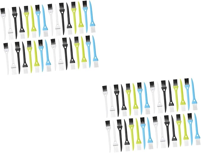 Healeved 72pcs Electric Shaver Cleaning Brush Razor Cleaning Brush Razor Duster for Men