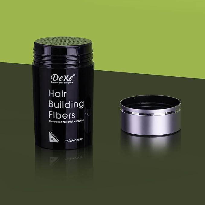 Hair Building Fibers (Light Brown) - Hair Thickener for Fine Hair for Women & Men