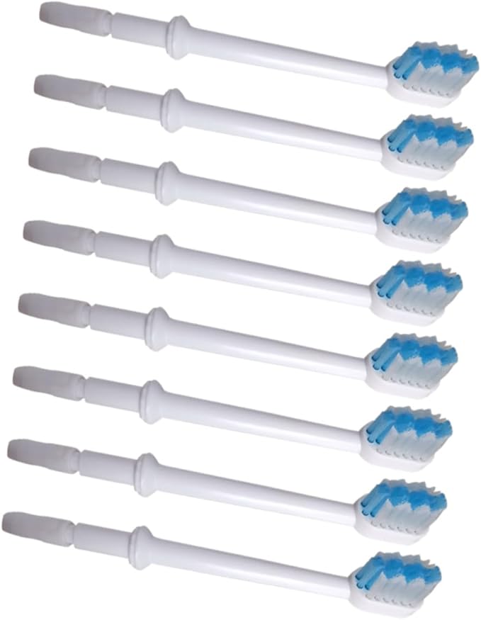 16pcs Replacement Brush for Water Toothpick Professional Oral Accessories Compatible Oral Irrigators Material for Cleaning Distribution
